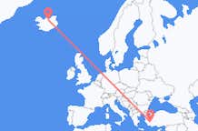 出发地 土耳其出发地 代尼茲利目的地 冰岛阿克雷里的航班