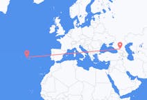 Flights from Nalchik, Russia to Terceira Island, Portugal