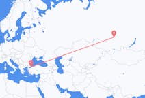 Flights from Krasnoyarsk, Russia to Istanbul, Turkey