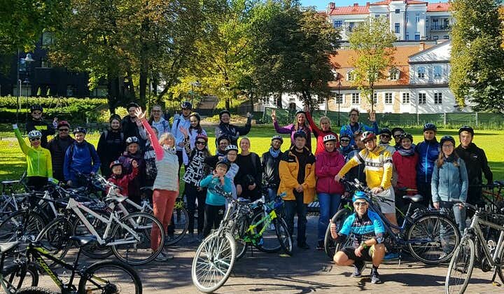 Small-Group - Bike Tour of Vilnius Highlights "Iconic Landmarks & Hidden Gems"
