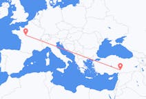 Fly fra Kahramanmaraş til Tours