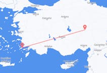 Flyreiser fra Kayseri, Tyrkia til Kos, Hellas