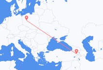 Flights from Iğdır, Turkey to Poznań, Poland