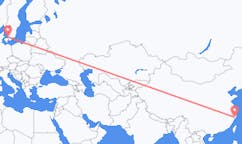 Flights from Taizhou to Angelholm