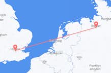 Flyreiser fra London, England til Bremen, Tyskland