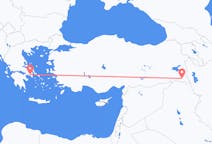 Flyrejser fra Hakkâri, Tyrkiet til Athen, Grækenland
