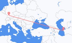 Loty z Turkmenbaszy, Turkmenistan do Stuttgartu, Niemcy