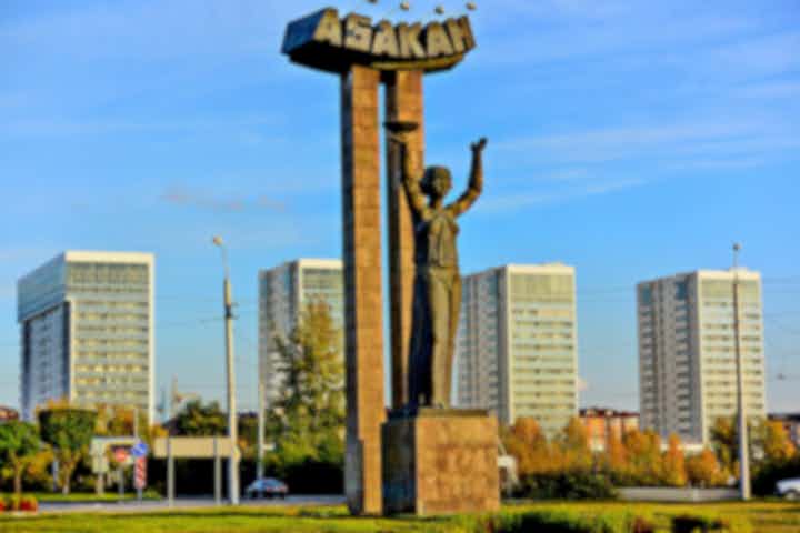 Vols depuis la ville de Tachkent vers la ville d'Abakan