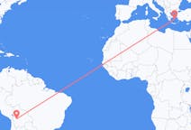 Flights from Oruro, Bolivia to Naxos, Greece