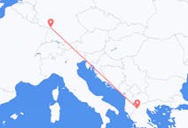 Flights from Kastoria, Greece to Karlsruhe, Germany