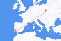 Flights from Kraków in Poland to Faro in Portugal