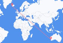 Flights from Perth to Reykjavík