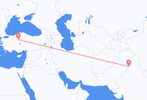 Flyg från Amritsar, Indien till Ankara, Turkiet