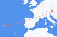 Flüge von Ponta Delgada, Portugal nach Klagenfurt am Wörthersee, Österreich