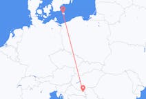 Fly fra Osijek til Bornholm