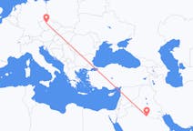 Flyreiser fra Rafha, Saudi-Arabia til Praha, Tsjekkia