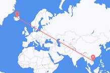 Flyrejser fra Da Nang, Vietnam til Akureyri, Island