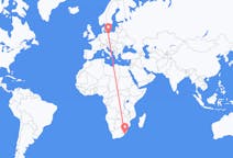 Flights from Margate, KwaZulu-Natal, South Africa to Szczecin, Poland