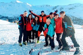 MEDIO DÍA Clases privadas de esquí de 3 horas en Zermatt, Suiza