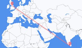 出发地 斯里兰卡前往英格兰的的航班