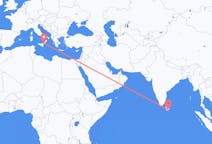 Flyreiser fra Hambantota, Sri Lanka til Reggio di Calabria, Italia