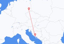 Flyg från Dela, Kroatien till Dresden, Tyskland