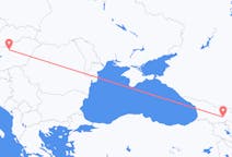 Flyreiser fra Tbilisi, til Budapest