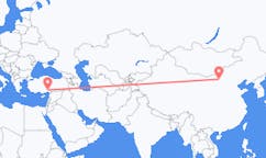 Flights from Baotou, China to Adana, Turkey