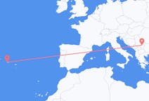 Flights from Horta, Azores, Portugal to Niš, Serbia