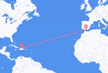 Flyg från Puerto Plata, Dominikanska republiken till Malaga, Spanien