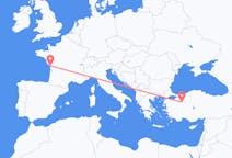 Fly fra Eskişehir til La Rochelle