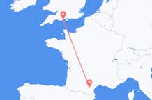 出发地 法国卡尔卡松前往英格兰的伯恩茅斯的航班