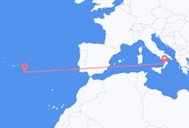 Flights from Santa Maria Island, Portugal to Lamezia Terme, Italy