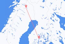 Fly fra Jyväskylä til Kiruna