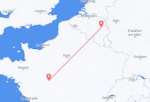 Flights from Tours, France to Liège, Belgium