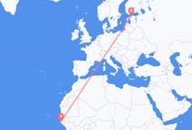 Flyg från Ziguinchor, Senegal till Tallinn, Estland