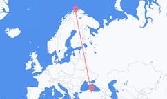 Flights from Lakselv, Norway to Amasya, Turkey