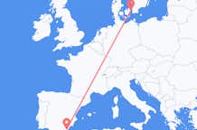 Vluchten van Almeria, Spanje naar Kopenhagen, Denemarken