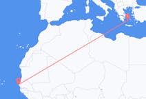 Flights from from Dakar to Plaka