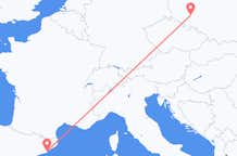 Flyreiser fra Wrocław, til Barcelona