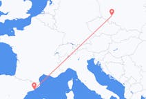 Flights from Wrocław in Poland to Barcelona in Spain