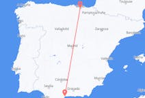 Vluchten van Bilbao, Spanje naar Malaga, Spanje
