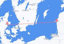 Flights from Aarhus, Denmark to Liepāja, Latvia