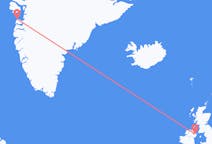 Flights from Aasiaat, Greenland to Belfast, Northern Ireland