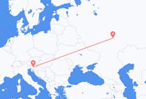 Flights from Ljubljana, Slovenia to Penza, Russia