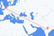 Flyg från Nagpur, Indien till Bryssel, Indien