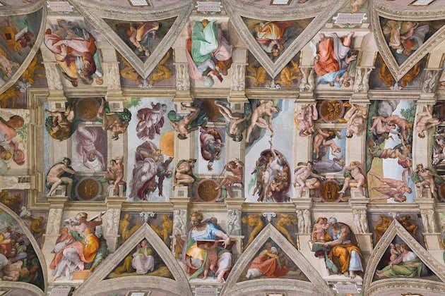 Vatikanmuseerna och Sixtinska kapellet privat rundtur PÅ NATT (Hoppa över kön)