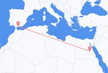 Flyrejser fra Luxor, Egypten til Málaga, Spanien