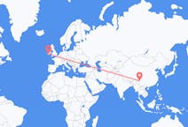 Flyrejser fra Diqing Tibetansk Autonome Præfektur, Kina til Kork, Irland