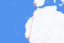 Рейсы из Конакри, Гвинея в округ Фару, Португалия